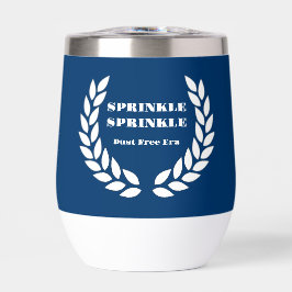 Tumbler de vino térmico Boujee Blues