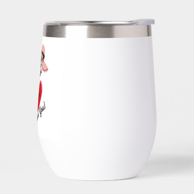 Tumbler de vino térmico más grande del mundo (Izquierdo)