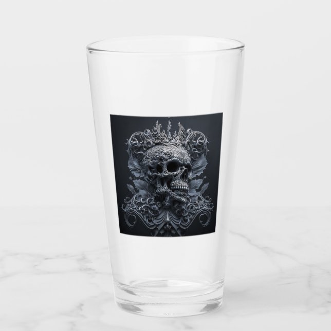 Tumbler Ornate Skull (Anverso)