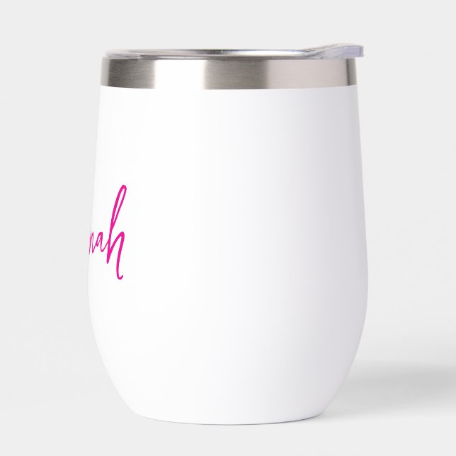 Tumbler personalizado, regalo de propuesta de la d (Izquierdo)