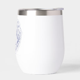 Tumbler Savoy Blue Wine