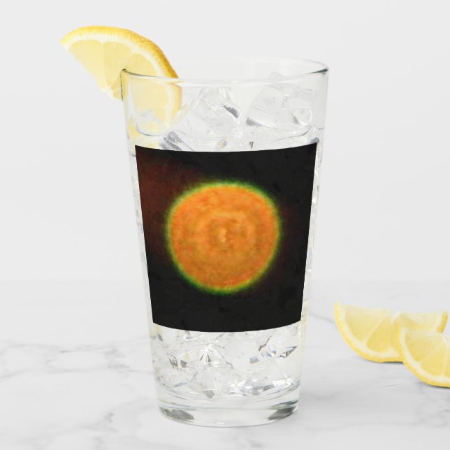 Tumblor de vidrio de Fireworks 9 Collins (Anverso (hielo))