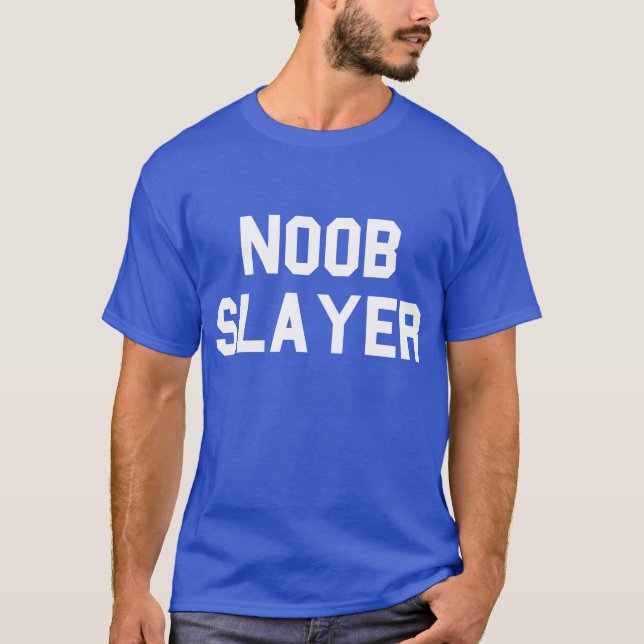 Tumblr de la camiseta de Noob Slayer (Anverso)