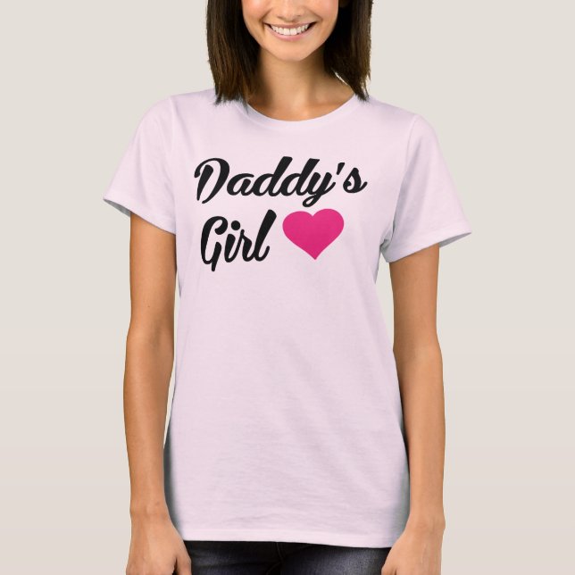 Tumblr de la camiseta del Chica de papá (Anverso)