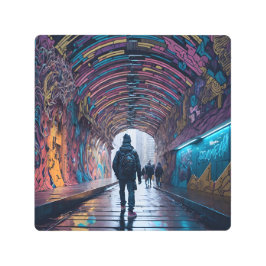 Túnel De Arte De Graffiti