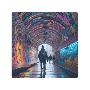 Túnel De Arte De Graffiti