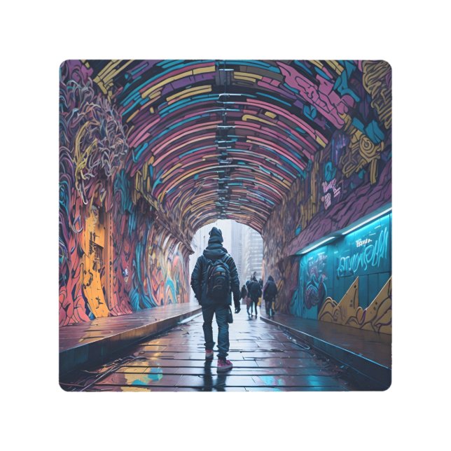 Túnel De Arte De Graffiti (Anverso)