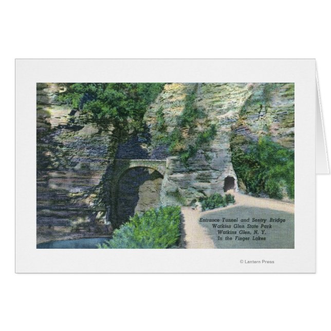 Túnel de entrada al Parque Estatal y puente de cen (Anverso (Horizontal))