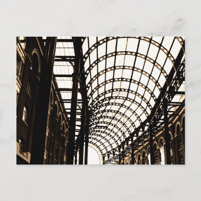 Túnel de hierro ~ Postcard / Invitación (Anverso)