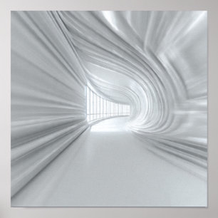 Túnel de ripazo dinámico Arte de ilusión óptica