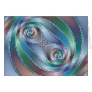 Túnel dividido - Tarjeta fractal