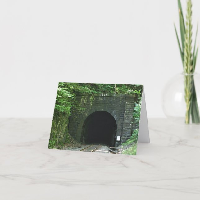 Túnel Hoosac Portal Este Florida MA Nota (Anverso)