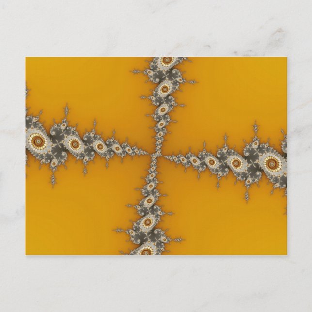 Túnel - Postal fractal (Anverso)