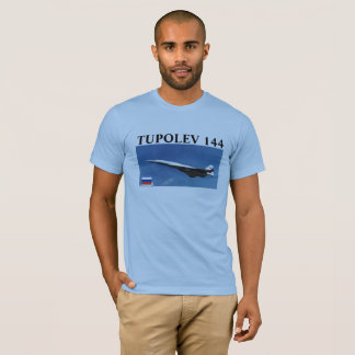 Tupolev - 144 camiseta supersónica rusa