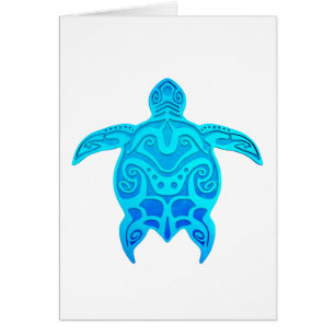 Turba tribal azul