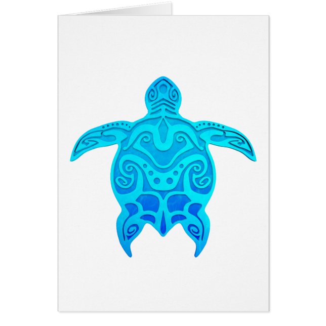 Turba tribal azul (Frente)