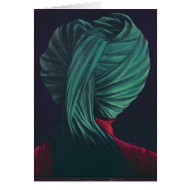 Turbante verde (Frente)