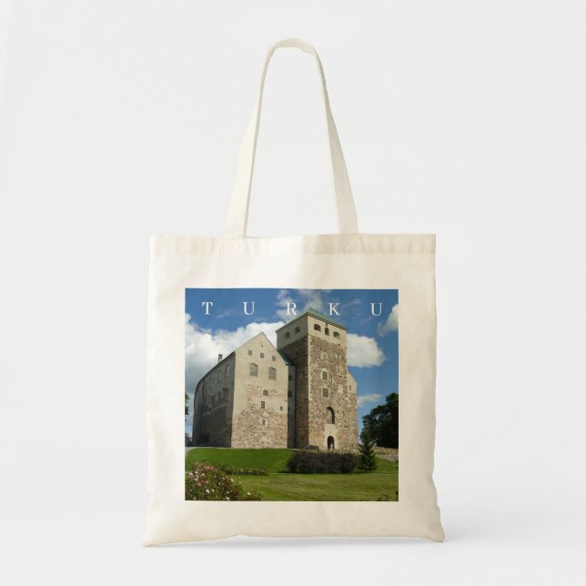 Turku Castle vista la bolsa de tote (Frente)