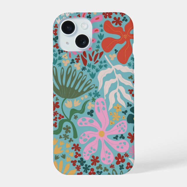 Turqoise de la serie Boho botánico (Reverso )