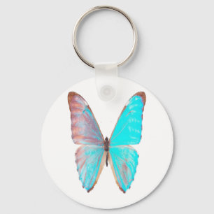 Turquesa-alas, llavero de la mariposa