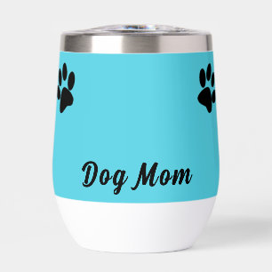Turquesa personalizada y madre de perro de garra n