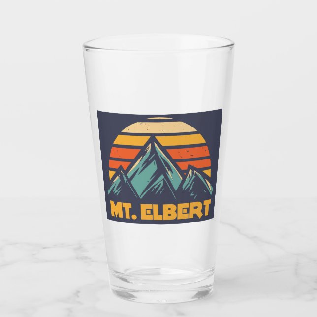 Turquesa Retro del Monte Elbert Colorado (Anverso)