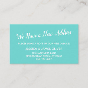 Turquesa tenemos tarjetas nuevas de un folleto de