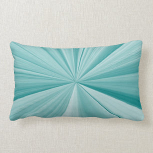 Turquesa y almohada verde azulada del nudo del