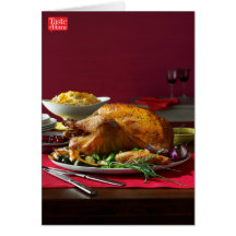 Turquía asada hierba