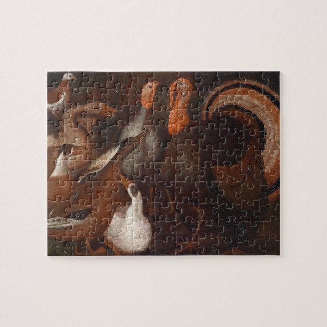 Turquía ataca 1 rompecabezas de Acción de Gracias  (Horizontal)