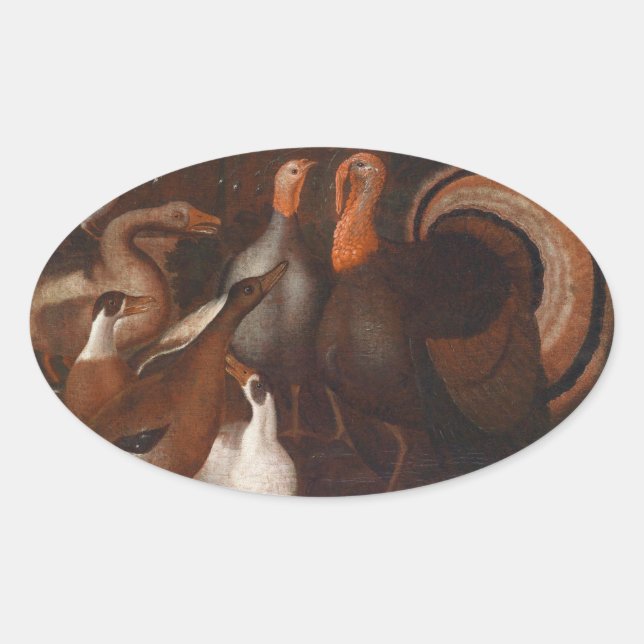 Turquía ataca al Pegatina de la paloma del Día de  (Anverso)