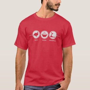 Turquía, camiseta de acción de gracias de los tall