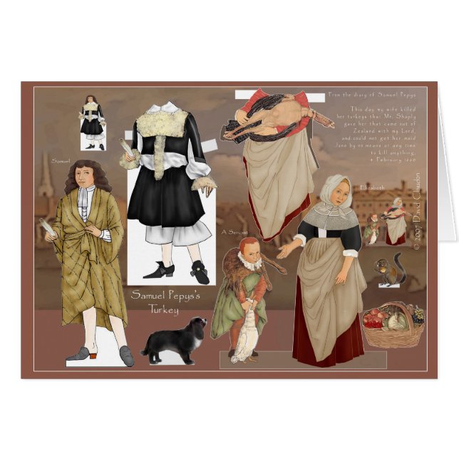 Turquía de Samuel Pepys (Anverso (Horizontal))