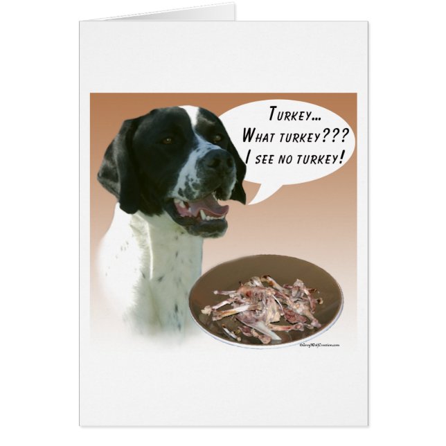 Turquía del puntero (negro) (Frente)