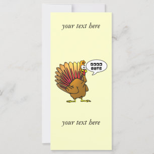Turquía Good Eats Business Rack Card