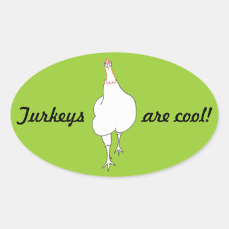 Turquía, los pavos son geniales, pegatinas