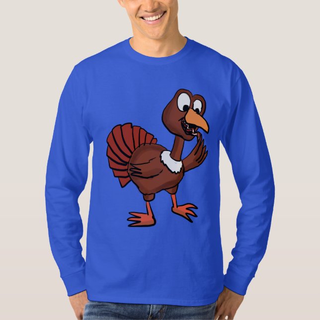Turquía que come la camiseta del tocino (Anverso)