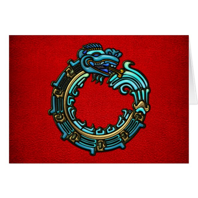 Turquoise Quetzalcoatl (Anverso (Horizontal))