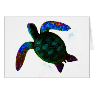 Turtle Cyan Los Regalos Del MUSEO Zazzle
