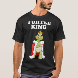 Turtle King Boys camiseta de tortuga masculina tor