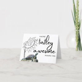 Turtley Awesome - Falta tarjeta de nota de usuario