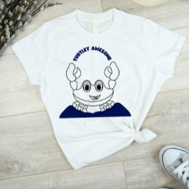 ¡Turtley Impresionante! Camiseta Cute Turtle Desig
