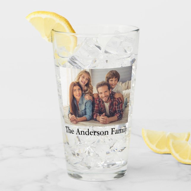 TUS 2 fotos y personalizado de nombres (Anverso (hielo))