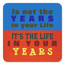 TUS AÑOS ~ Pegatinas