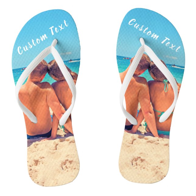 Tus Chanclas con Texto Personalizado (Plantilla)