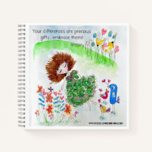 Tus diferencias son regalos preciosos - Cuaderno
