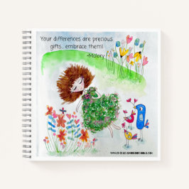 Tus diferencias son regalos preciosos - Cuaderno