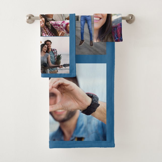 TUS FOTOS personalizado conjunto de toallas de col (In situ)