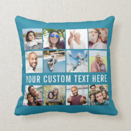 TUS Fotos personalizados de texto y almohadas de l
