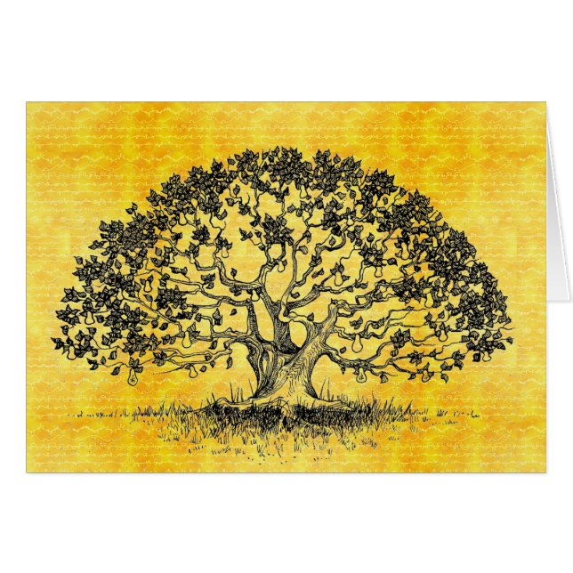 Tus palabras en madera de roble (Anverso (Horizontal))